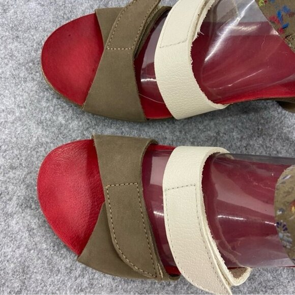 Loints of Holland Timeless Comfort Heeled Leather Sandal Women’s Size 41 / US 10 - Picture 2 of 12